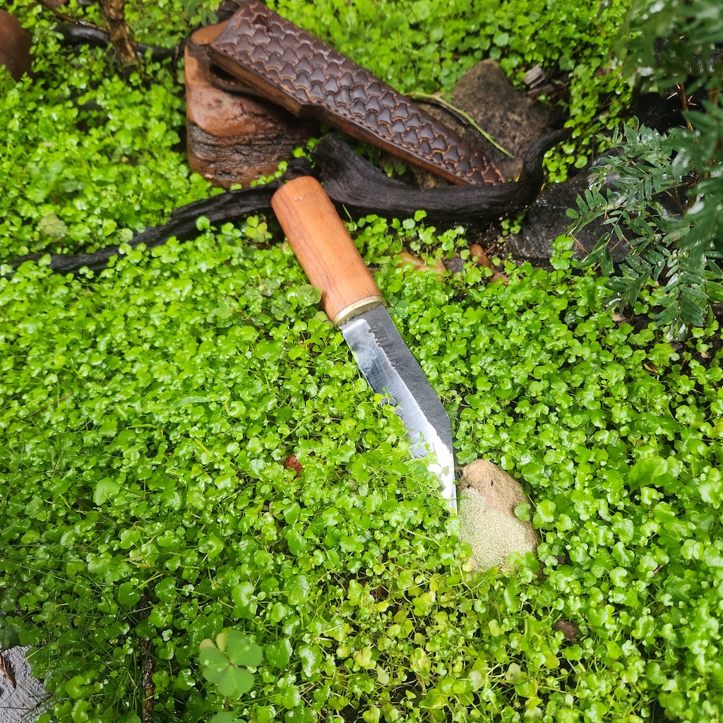 small handcrafted knife