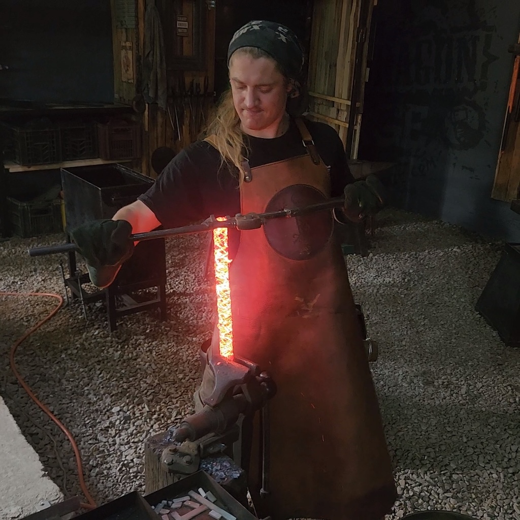 Liam Rowlands - Professional Blacksmith in Midrand